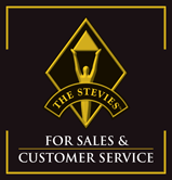 stevie awards logo for sales and customer service